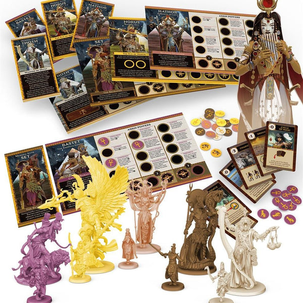 Ankh - Les Dieux d'Egypte : Panthéon_Jeu-de-société