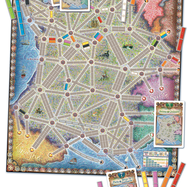 Les Aventuriers Du Rail - Ticket To Ride France_Jeu-de-société