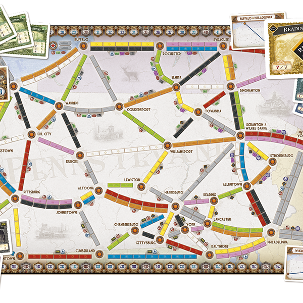 Les Aventuriers Du Rail - Ticket To Ride Royaume Uni_Jeu-de-société