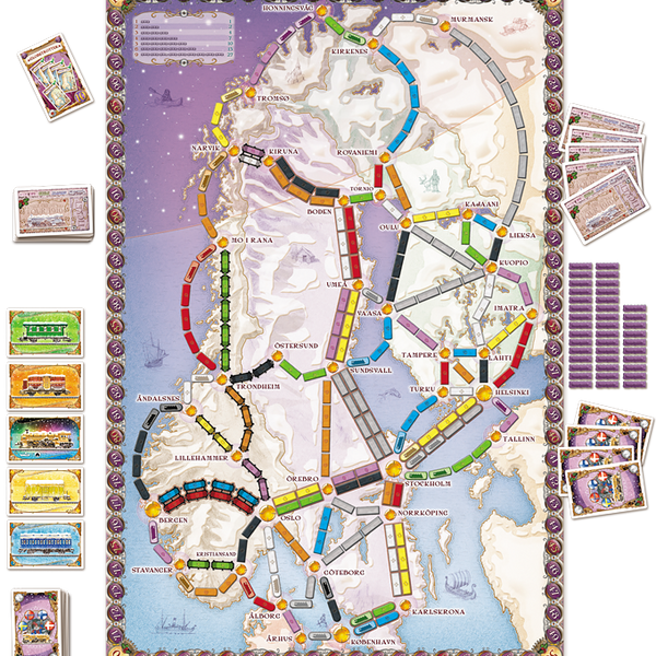 Les Aventuriers Du Rail - Scandinavie_Jeu-de-société