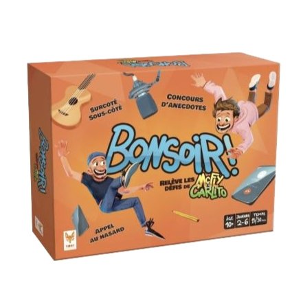 Bonsoir ! Relève les défis de McFly & Carlito_Jeu-de-société
