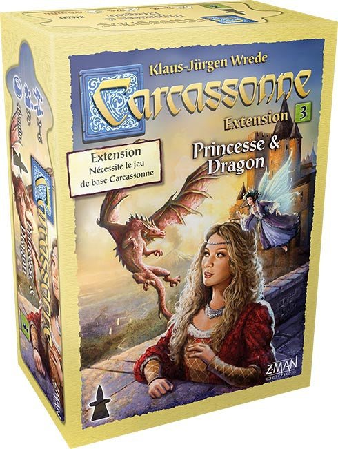 Carcassonne : Extension 3 - Princesse et Dragon_Jeu-de-société