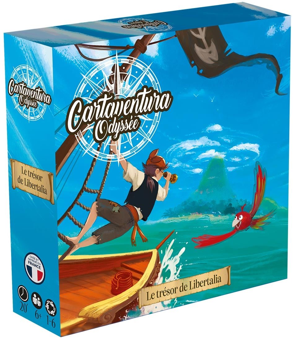 Cartaventura : Odyssée - Le Trésor de Libertalia_Jeu-de-société