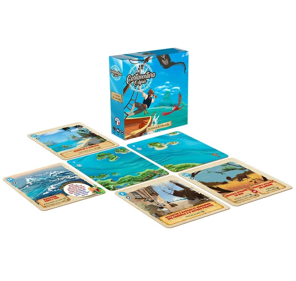 Cartaventura : Odyssée - Le Trésor de Libertalia_Jeu-de-société