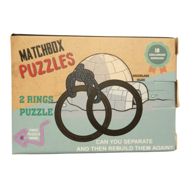 Casse-Tête Map Monde - 2 Rings Puzzle_Jeu-de-société