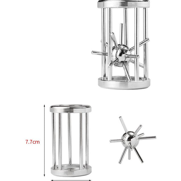 Casse-Tête Metal - La Cage_Jeu-de-société
