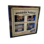 Coffret en Bois Collection : 4 Casse-Tête_Jeu-de-société