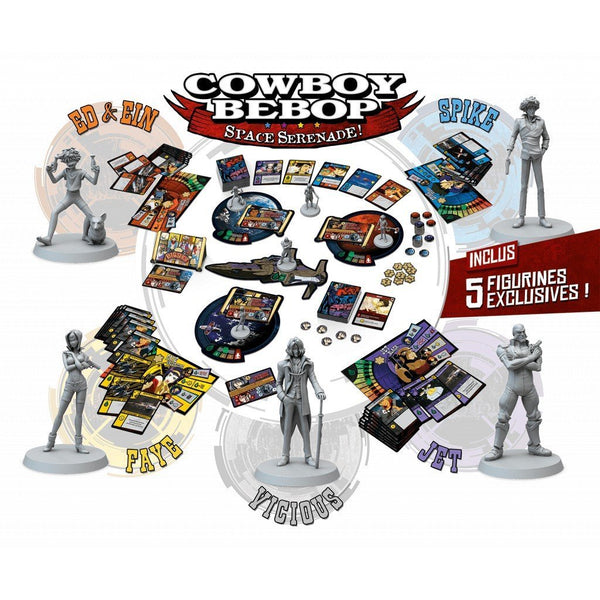 Cowboy Bebop - Space Serenade_Jeu-de-société