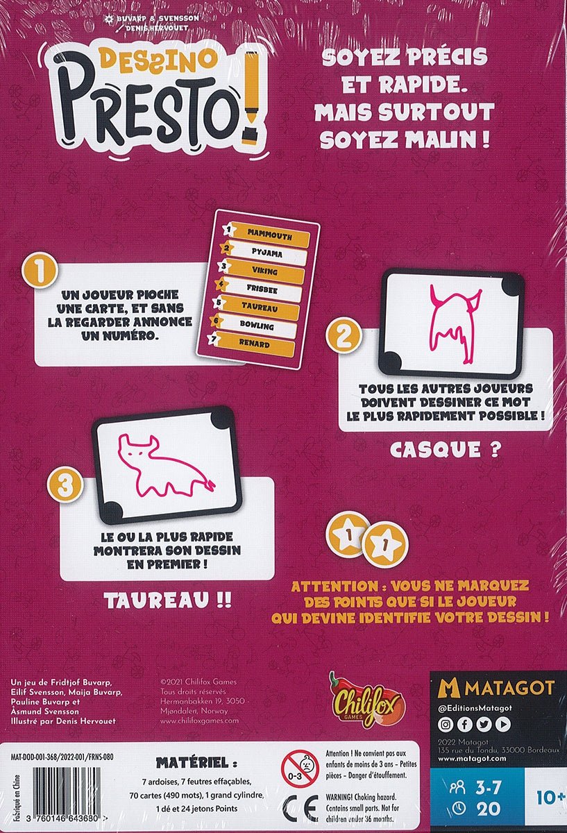 Dessino Presto_Jeu-de-société