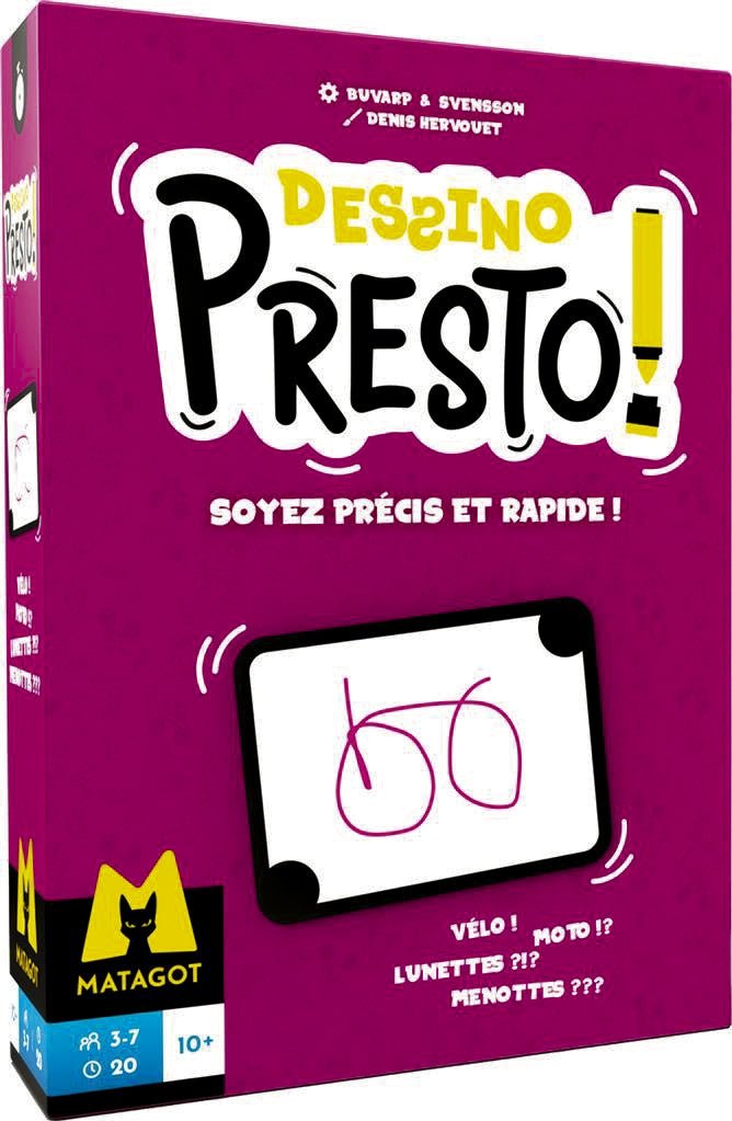 Acheter jeu de dessin Dessino Presto