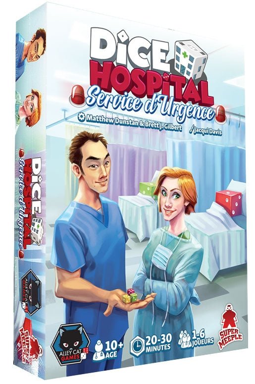 Dice Hospital - Services d’Urgence_Jeu-de-société