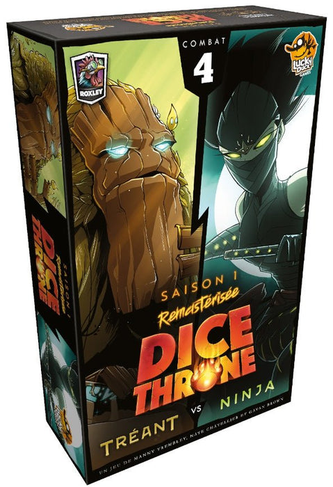 Dice Throne Saison 1 - Tréant VS Ninja_Jeu-de-société