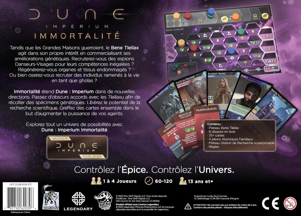 Dune Imperium - Extension Immortalité_Jeu-de-société