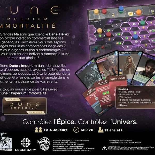 Dune Imperium - Extension Immortalité_Jeu-de-société