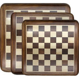 Echiquier : Marqueté 30cm En Palissandre_Jeu-de-société