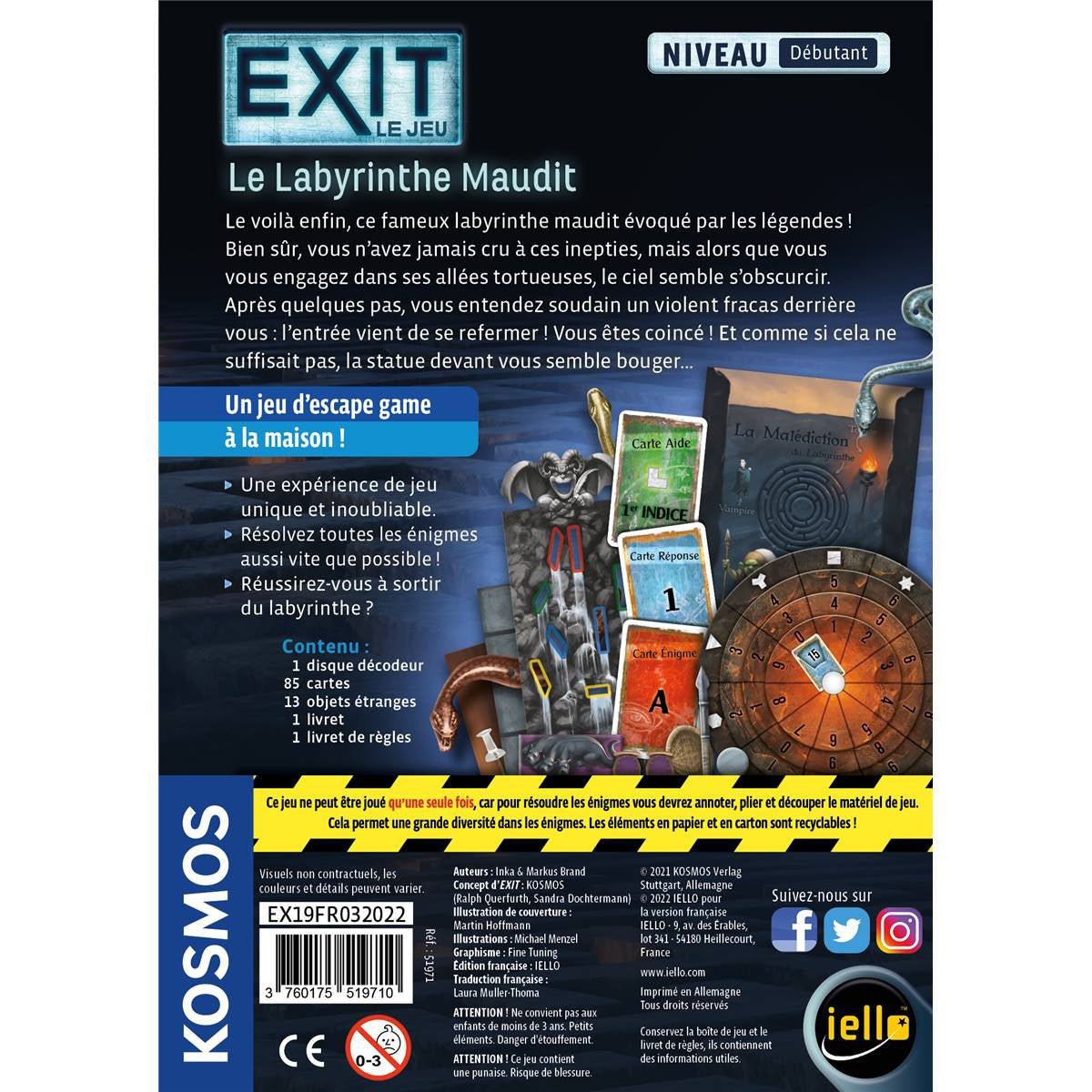 Exit: Le Labyrinthe Maudit_Jeu-de-société