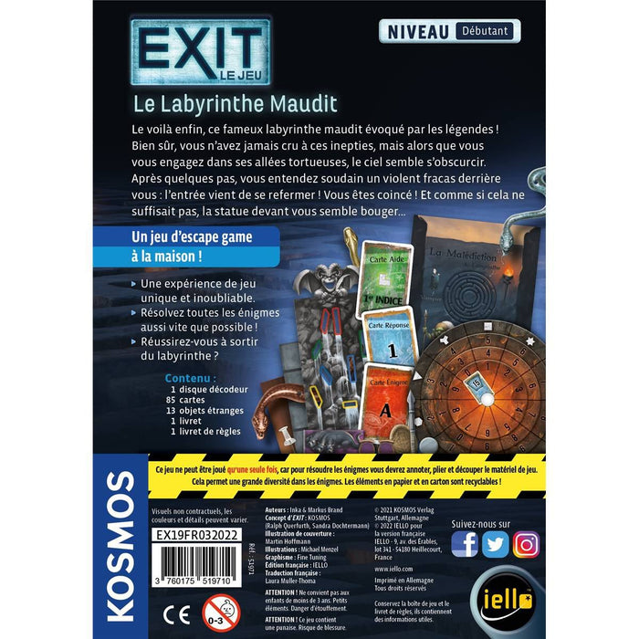 Exit: Le Labyrinthe Maudit_Jeu-de-société
