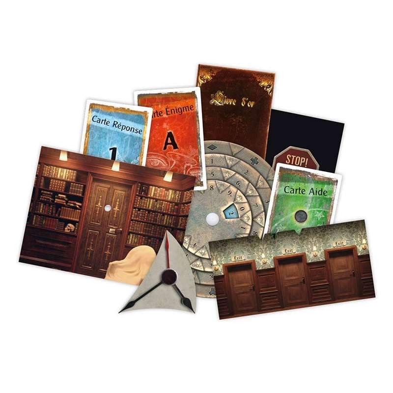 Exit : Le manoir sinistre_Jeu-de-société