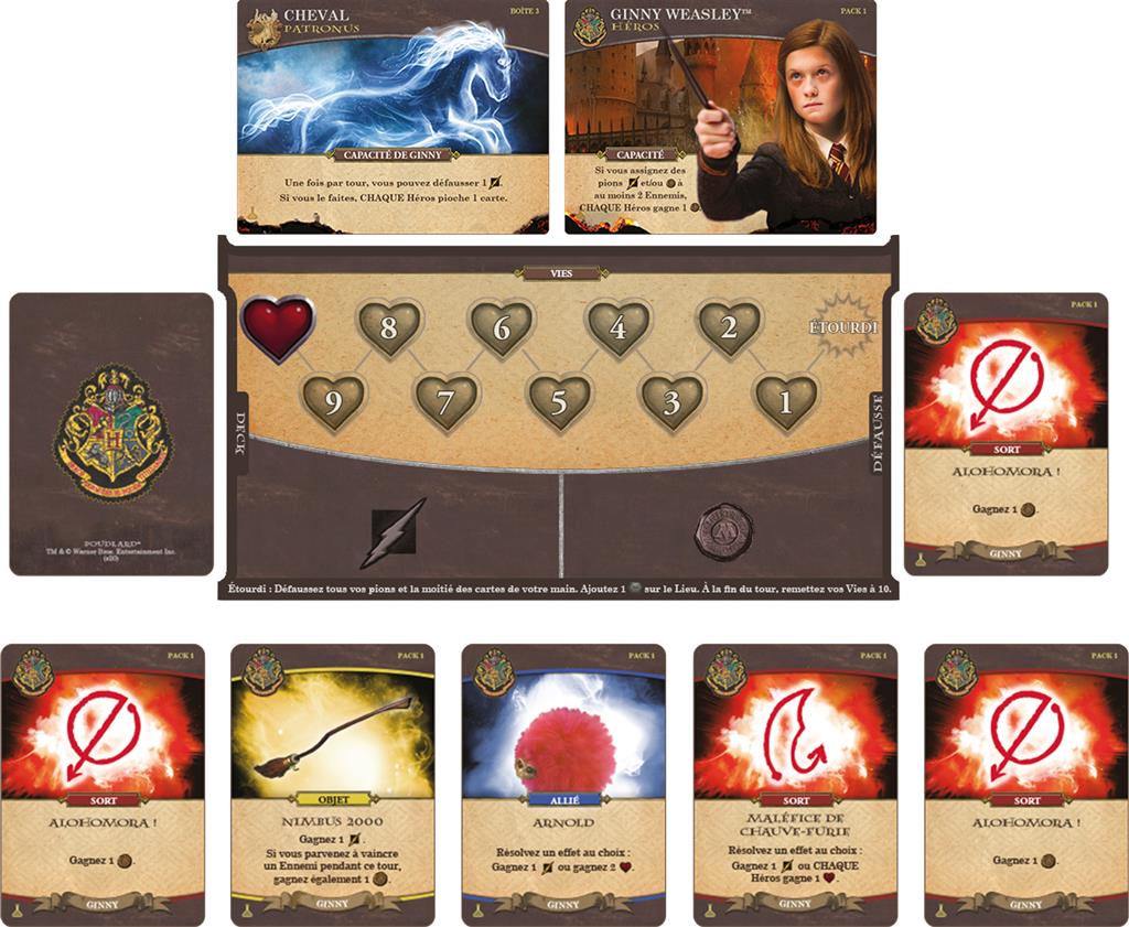 Harry Potter - Bataille à Poudlard : Extension Sortilèges et Potions_Jeu-de-société
