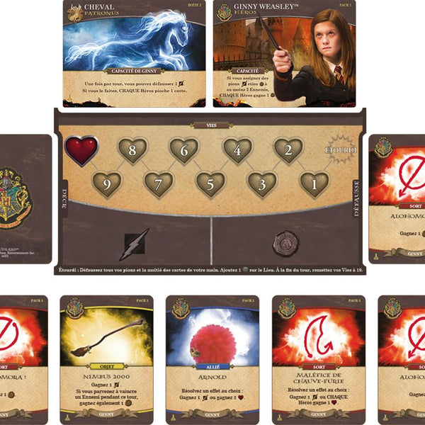 Harry Potter - Bataille à Poudlard : Extension Sortilèges et Potions_Jeu-de-société