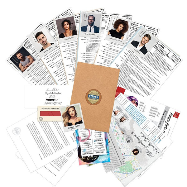 Investigation Files : Meurtre à Paris_Jeu-de-société