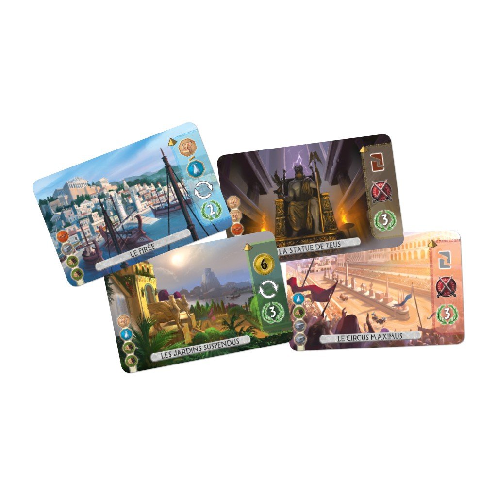 Jeu de société 7 Wonders (Nouvelle Édition) : Cities (Ext Jeu de société 7 Wonders (Nouvelle Édition) : Cities (Ext
