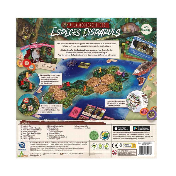 A la Recherche des Espèces Disparues_Jeu-de-société