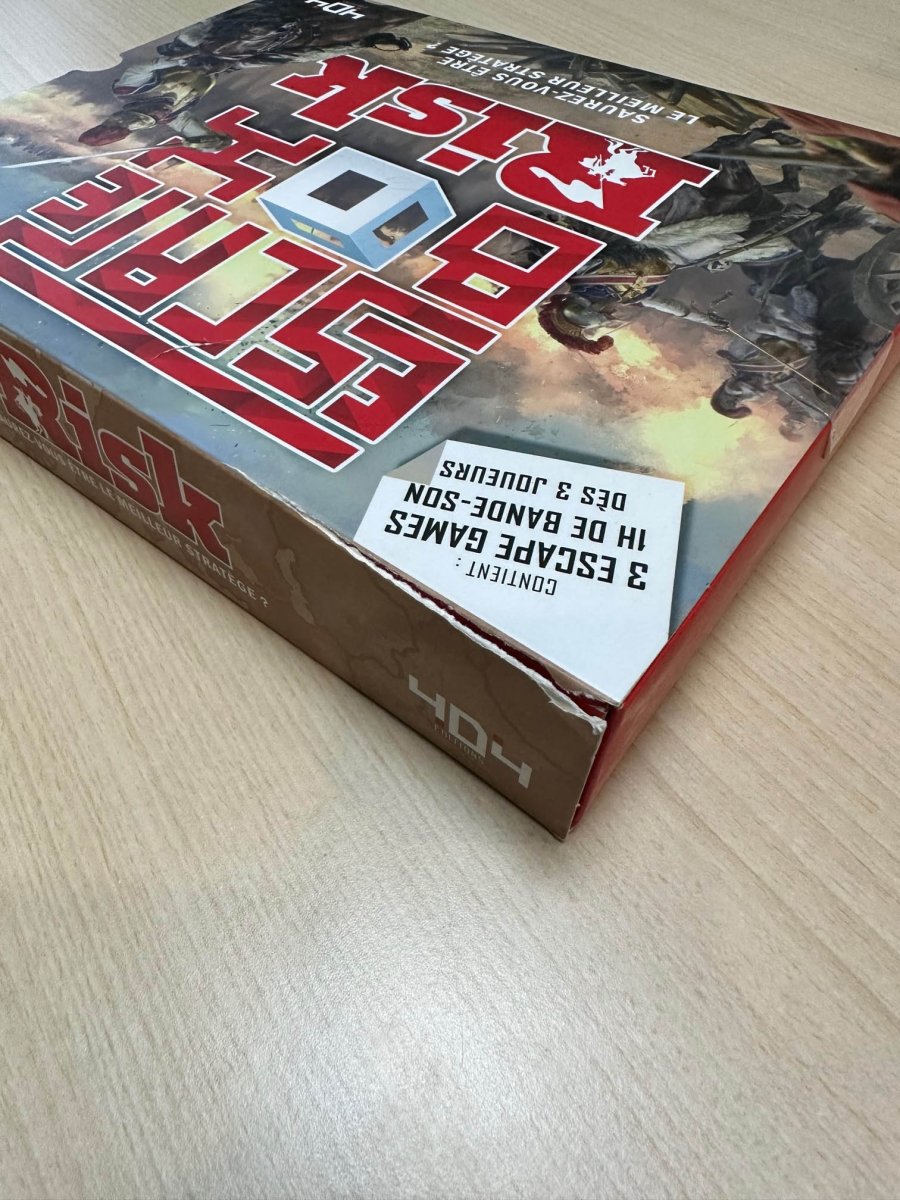 Boîte abîmée - Escape Box : Risk_Jeu-de-société