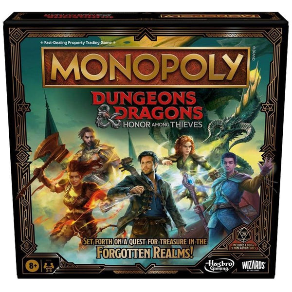Boîte abîmée - Monopoly - Donjons & Dragons L'honneur des Voleurs_Jeu-de-société