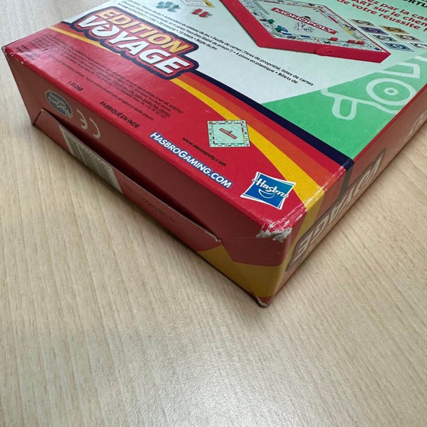 Boîte abîmée - Monopoly - Edition Voyage_Jeu-de-société