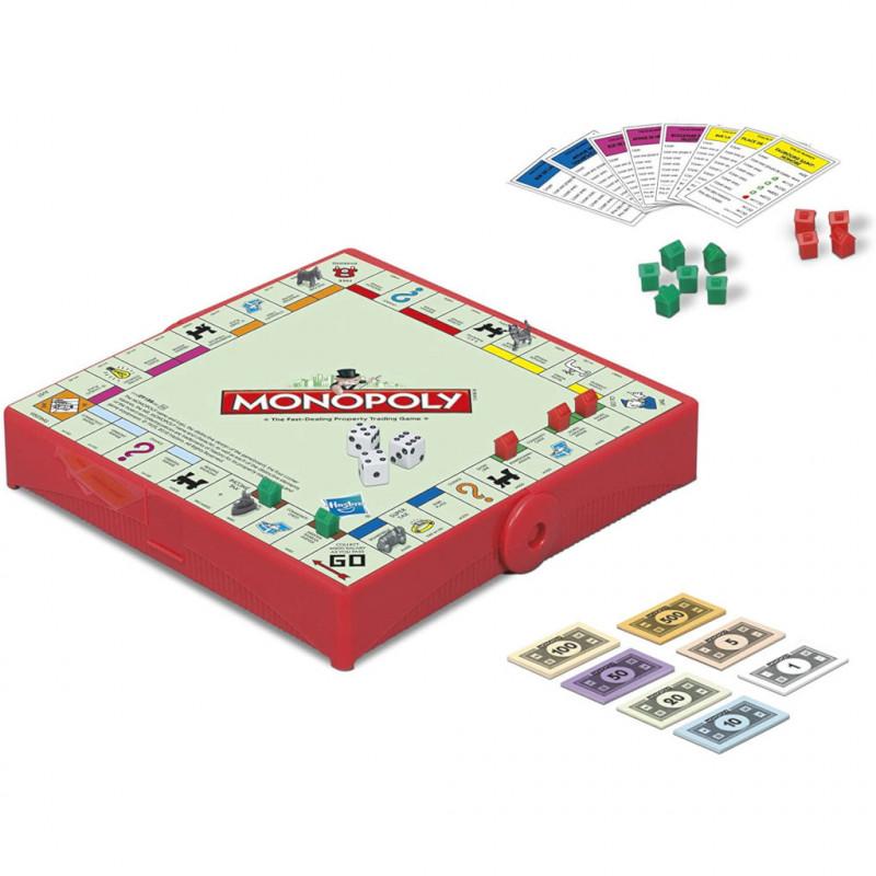 Boîte abîmée - Monopoly - Edition Voyage_Jeu-de-société