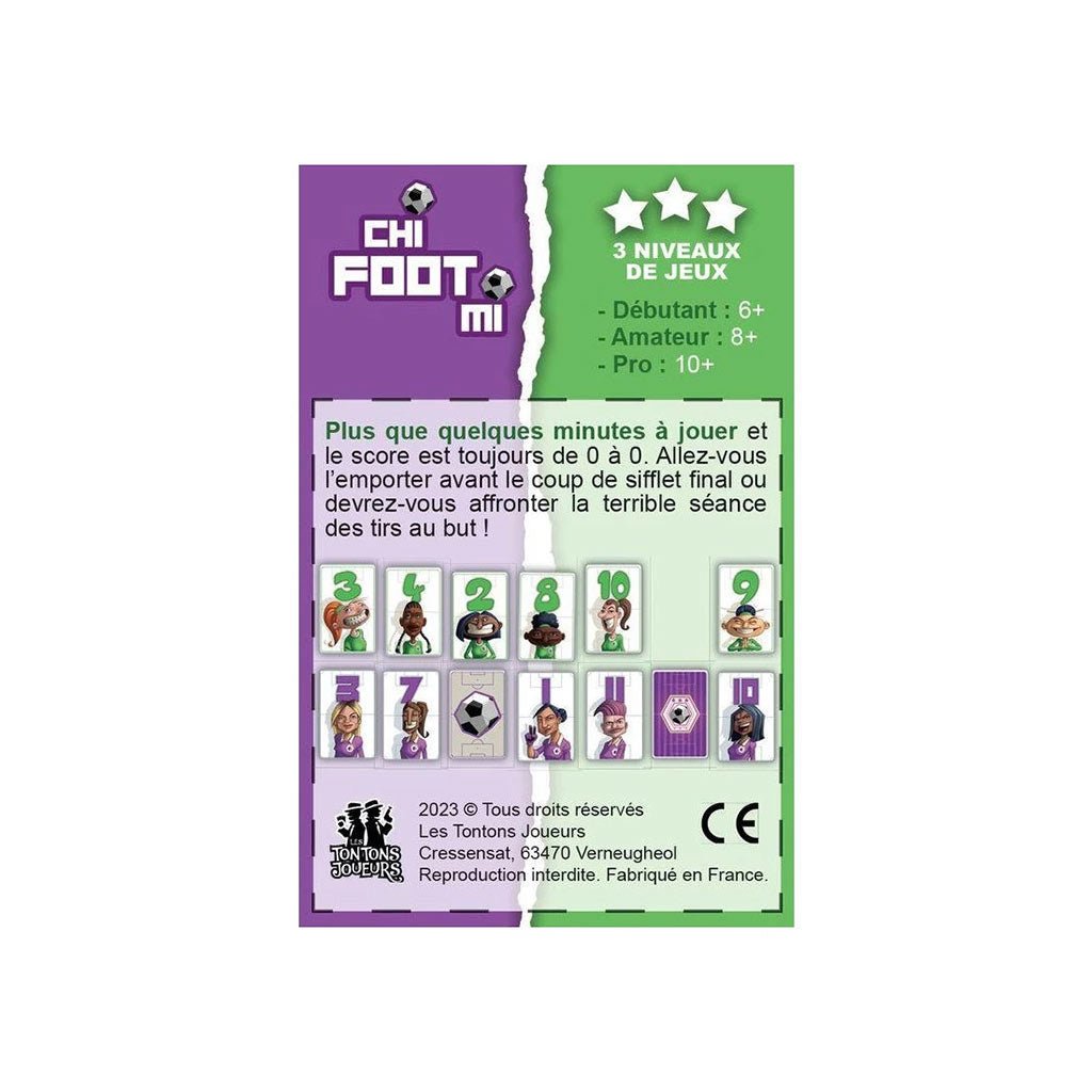 ChiFootMi version féminine_Jeu-de-société