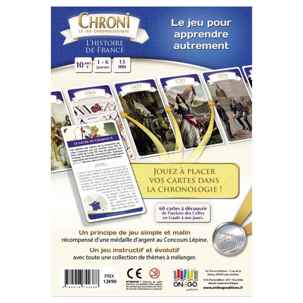 Chroni 2023 - L'Histoire De France_Jeu-de-société