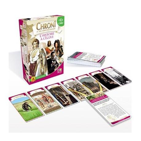 Chroni - L'histoire à l'école_Jeu - de - société