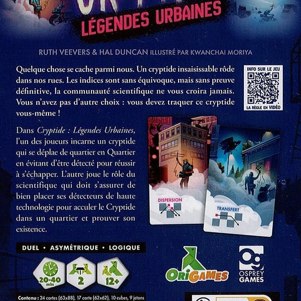 Cryptide : Légendes Urbaines_Jeu-de-société
