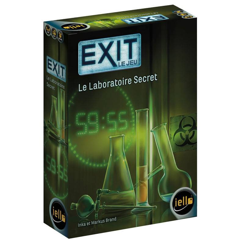 Exit : Le laboratoire secret_Jeu - de - société
