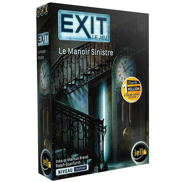 Exit : Le manoir sinistre_Jeu - de - société