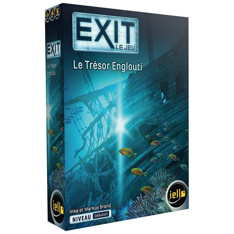 Exit: Le trésor englouti_Jeu - de - société