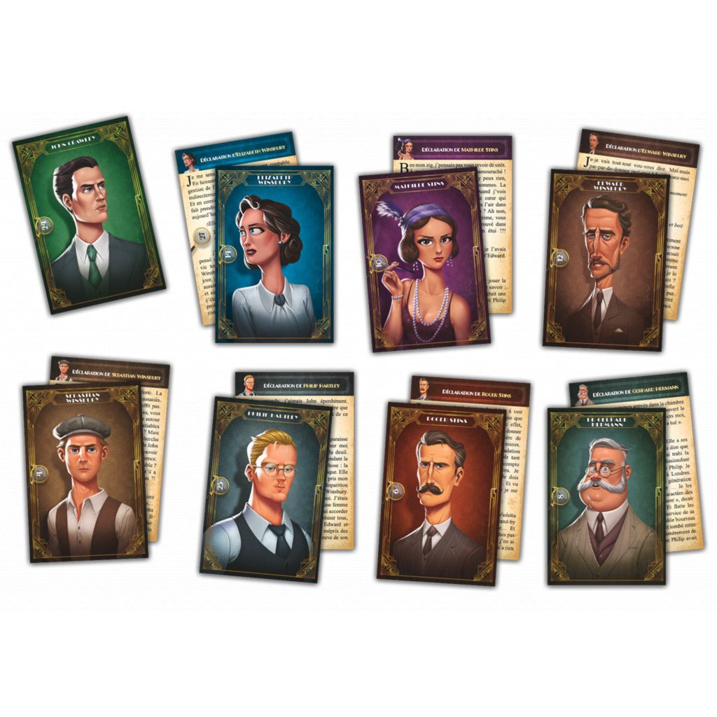 Huis Clos - Saison 1 - Le Manoir Winsbury_Jeu-de-société