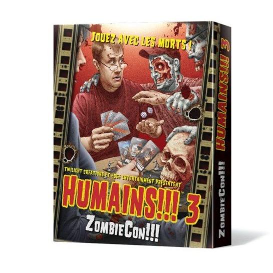 Humains !!! 3 ZombieCon !!!_Jeu - de - société