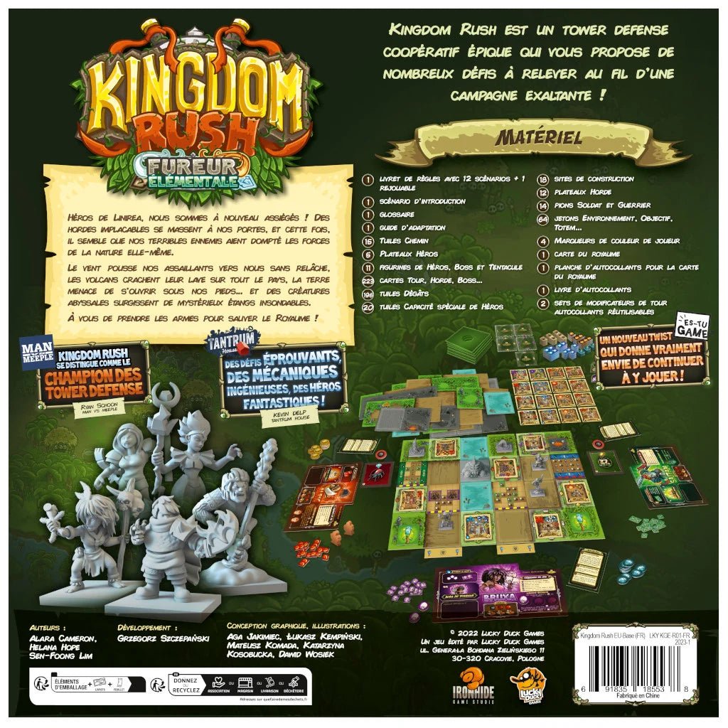 Kingdom Rush : Fureur Elémentale_Jeu-de-société
