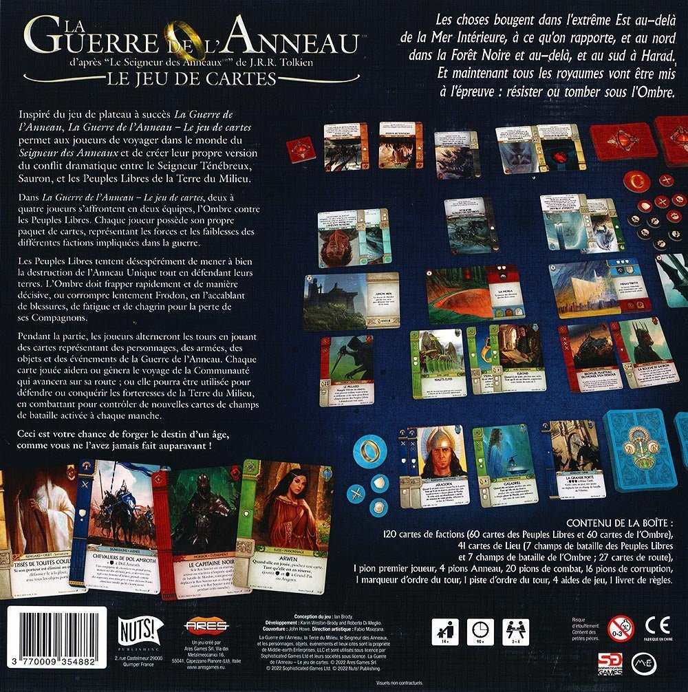 La Guerre de l'Anneau : Le Jeu de Cartes_Jeu-de-société