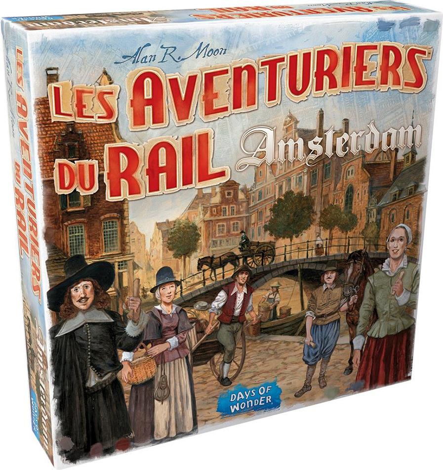 Les Aventuriers Du Rail Amsterdam_Jeu - de - société