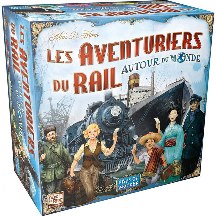 Les Aventuriers Du Rail - Autour du monde_Jeu-de-société