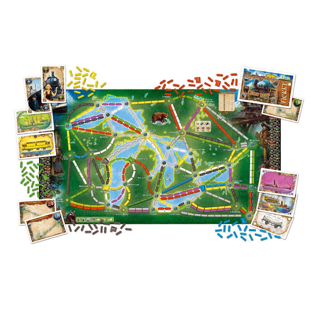 Les Aventuriers Du Rail - Autour du monde_Jeu-de-société