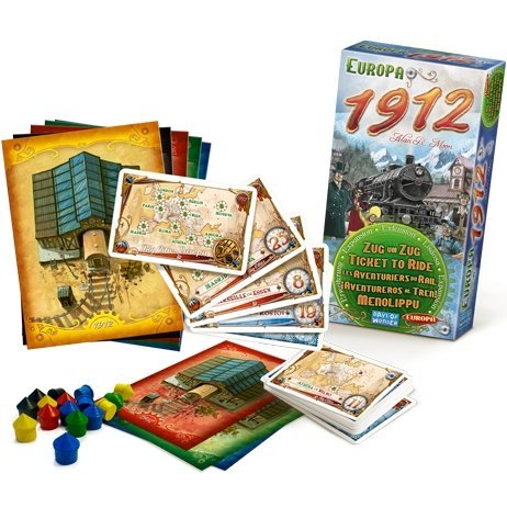 Les Aventuriers Du Rail - Europe 1912_Jeu - de - société