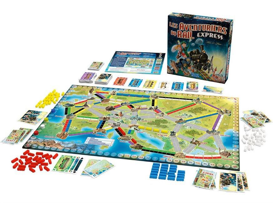 Les Aventuriers Du Rail - Express_Jeu - de - société