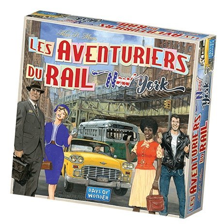 Les Aventuriers Du Rail - New York_Jeu - de - société