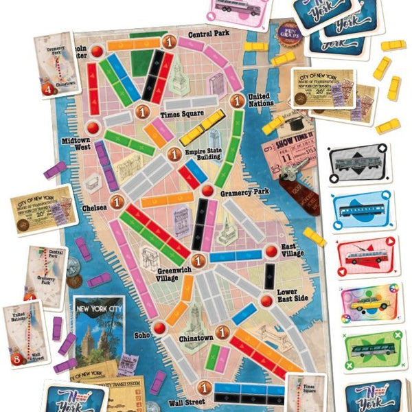 Les Aventuriers Du Rail - New York_Jeu - de - société