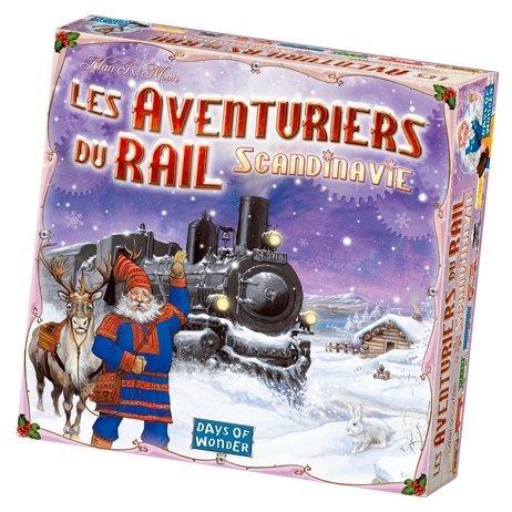 Les Aventuriers Du Rail - Scandinavie_Jeu - de - société